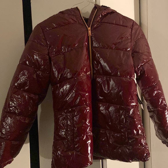 New Stylish Limited Too Puffy Coat Size 10/12 - Picture 1 of 7